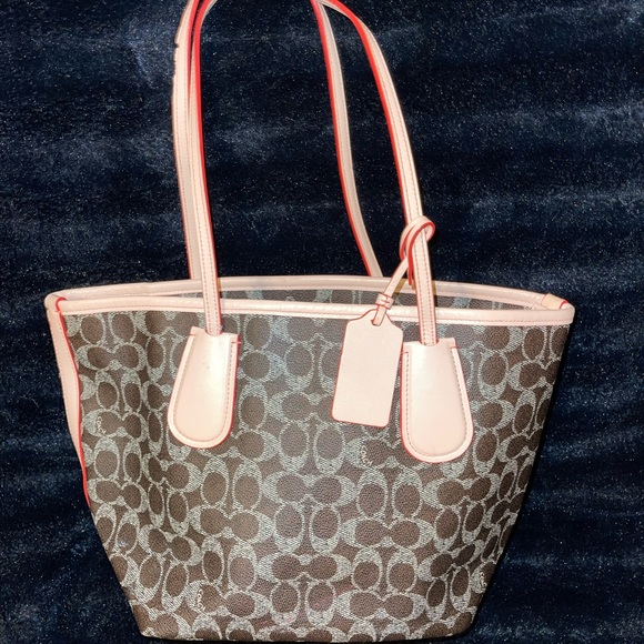 Coach bag taxi 34595 signature shoulder - Picture 2 of 4